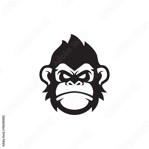 Canvas Print Fierce Monkey Logo