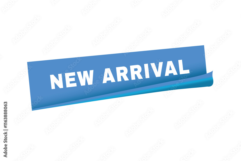 New arrival banner vector modern sticker, label icon design. Advertising template. New arrival banner vector modern sticker, label icon design. Advertising template.