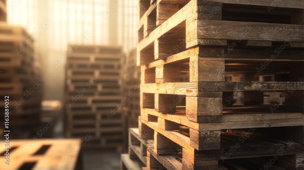 Wooden pallet front and angle view. Wood trays for cargo loading and transportation. Freight delivery, warehousing service equipment isolated on transparent background Realistic 3d vector illustration Wooden pallet front and angle view. Wood trays for cargo loading and transportation. Freight delivery, warehousing service equipment isolated on transparent background Realistic 3d vector illustration