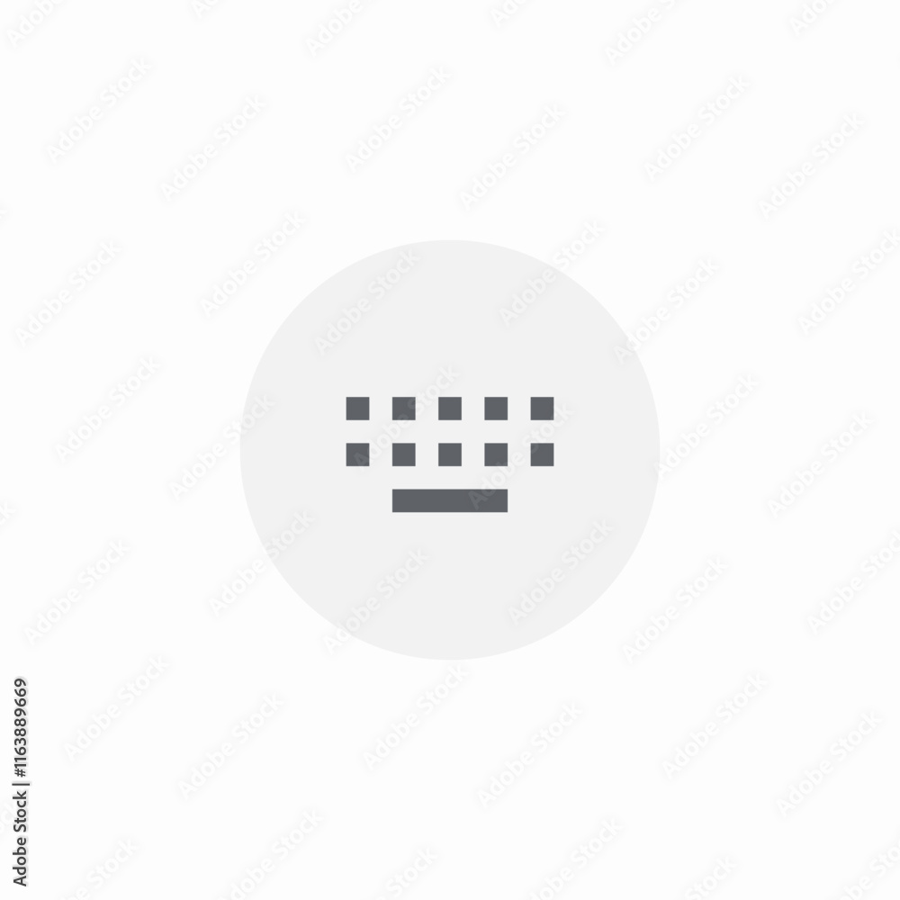 keyboard buttons icon sign vector keyboard buttons icon sign vector