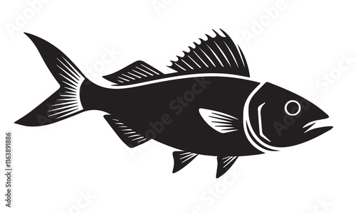fish vector silhouette