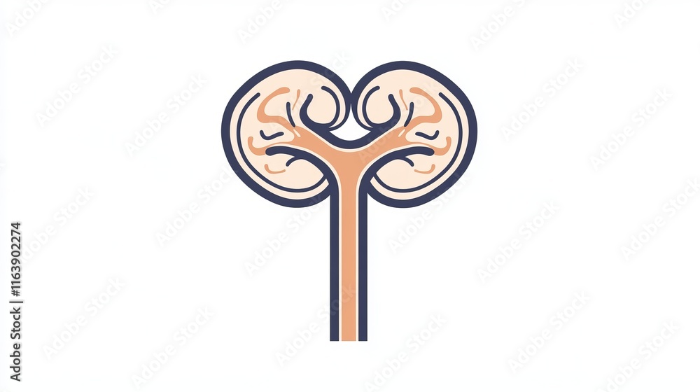 Editable Stroke Outline Icon of Urology and Urinary System: Pixel Perfect Flat Vector Design Editable Stroke Outline Icon of Urology and Urinary System: Pixel Perfect Flat Vector Design