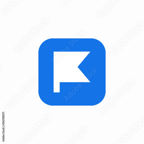 flag mark icon sign vector