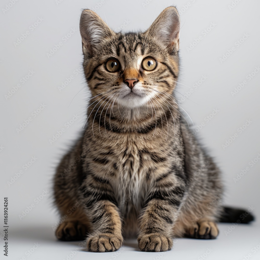 Adorable Tabby Kitten Adorable Tabby Kitten