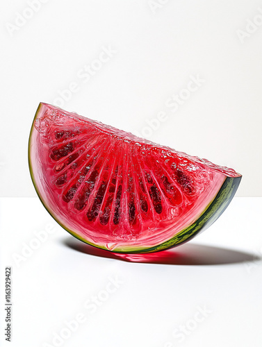 Saftige Wassermelone mit spritzigem Wassersplash

 photo