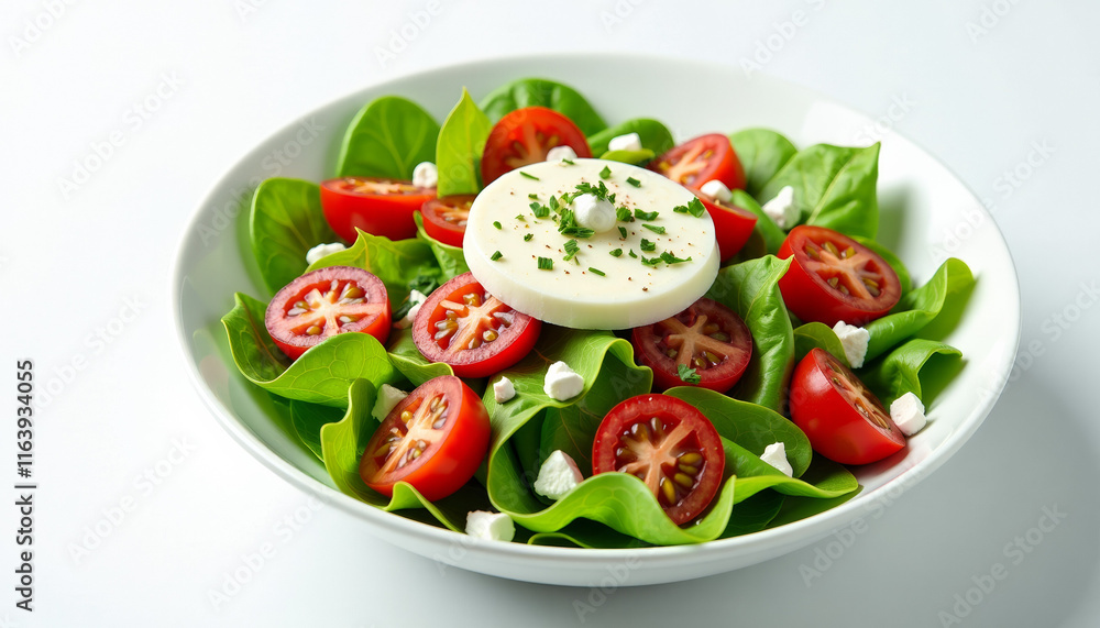 A Vibrant and Healthy Tomato and Mozzarella Salad A Vibrant and Healthy Tomato and Mozzarella Salad
