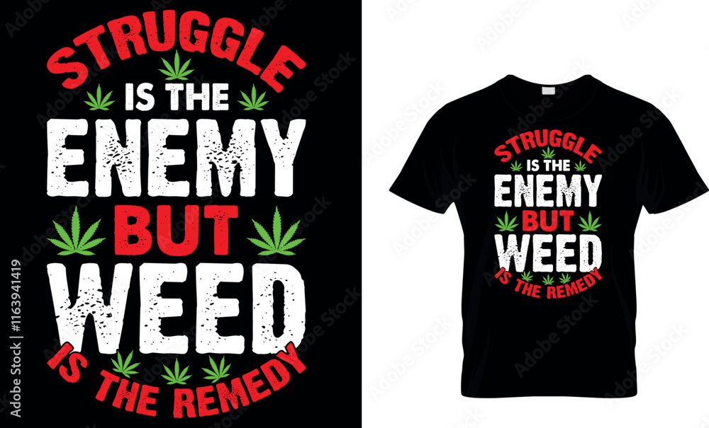 cannabis Typography T shirt Design with editable vector graphic. one joint a day keeps the bad mood away. cannabis Typography T shirt Design with editable vector graphic. one joint a day keeps the bad mood away.