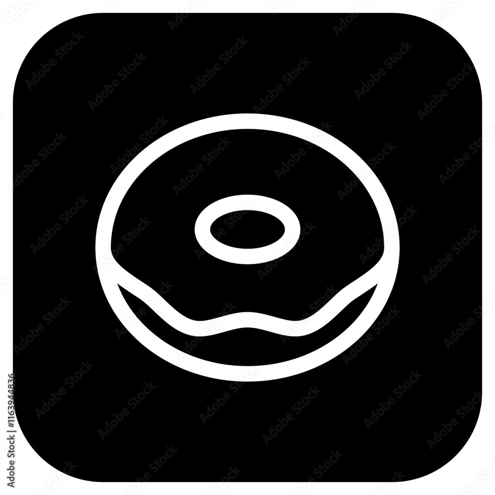 Editable donut vector icon. Bakery, coffee shop, restaurant, drink, beverages. Part of a big icon set family. Perfect for web and app interfaces, presentations, infographics, etc Editable donut vector icon. Bakery, coffee shop, restaurant, drink, beverages. Part of a big icon set family. Perfect for web and app interfaces, presentations, infographics, etc