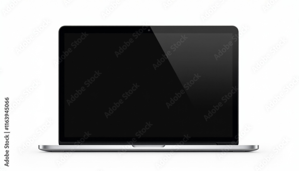 Stylish Blank Laptop Display Stylish Blank Laptop Display