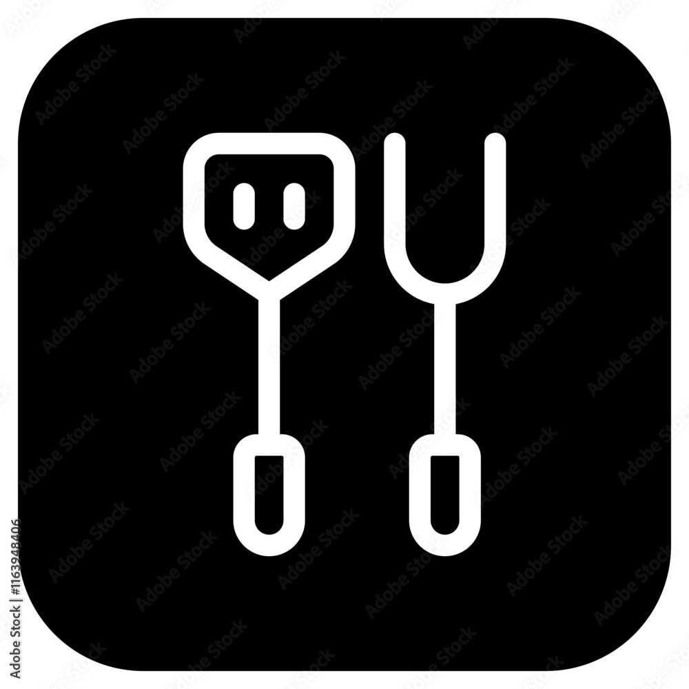 Editable spatula, bbq fork vector icon. Part of a big icon set family. Perfect for web and app interfaces, presentations, infographics, etc Editable spatula, bbq fork vector icon. Part of a big icon set family. Perfect for web and app interfaces, presentations, infographics, etc