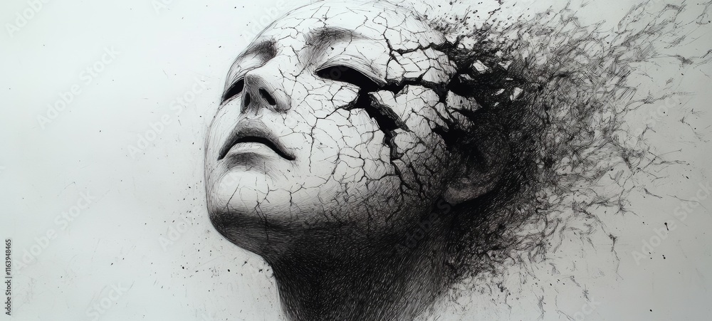 The Cracked Mask, Depersonalization/Derealization Disorder The Cracked Mask, Depersonalization/Derealization Disorder