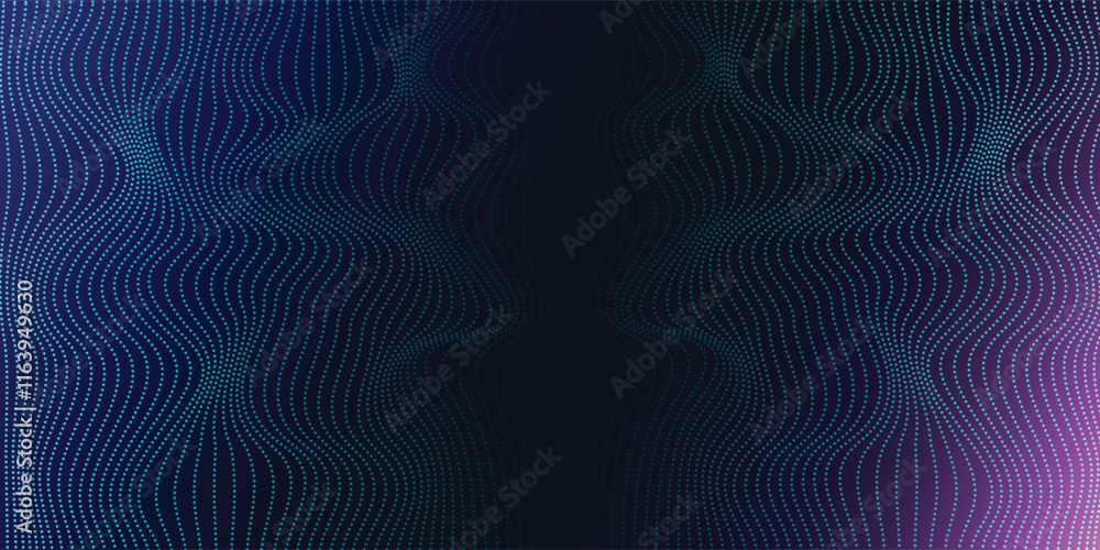 Abstract Waving Particle Technology Background Design. vektor Abstract Waving Particle Technology Background Design. vektor