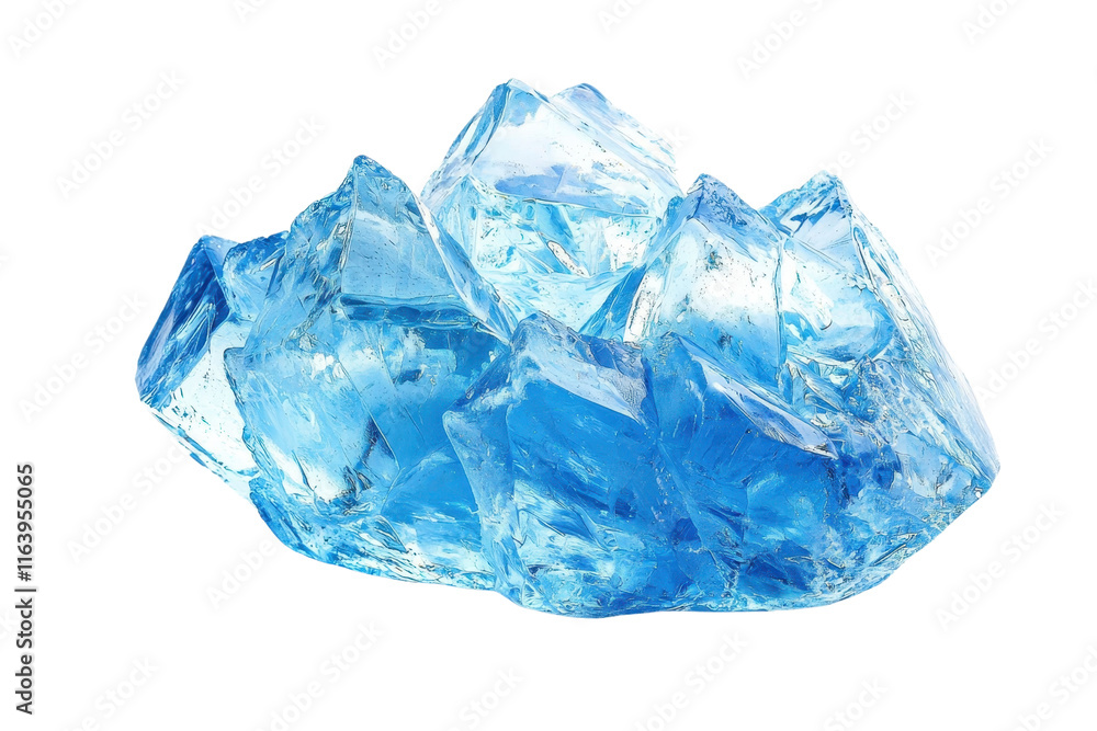 A cluster of vibrant blue crystals with sharp edges, showcasing a glossy surface and intricate formations. A cluster of vibrant blue crystals with sharp edges, showcasing a glossy surface and intricate formations.