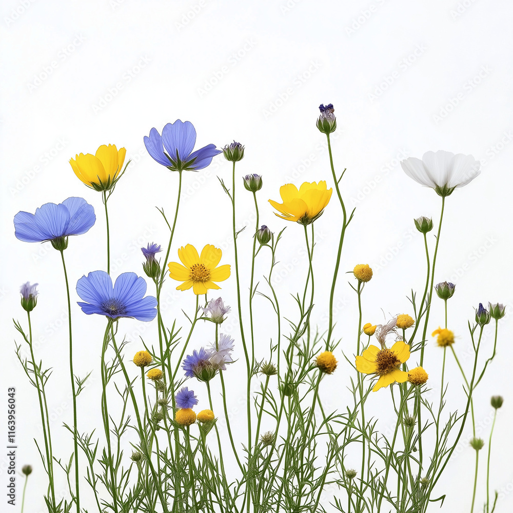Fototapeta premium flowers in the grass
