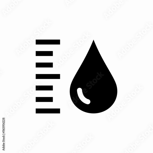 humidity level icon sign vector