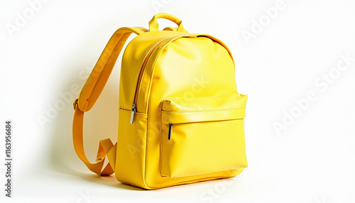 Vibrant Yellow Backpack for School or Travel