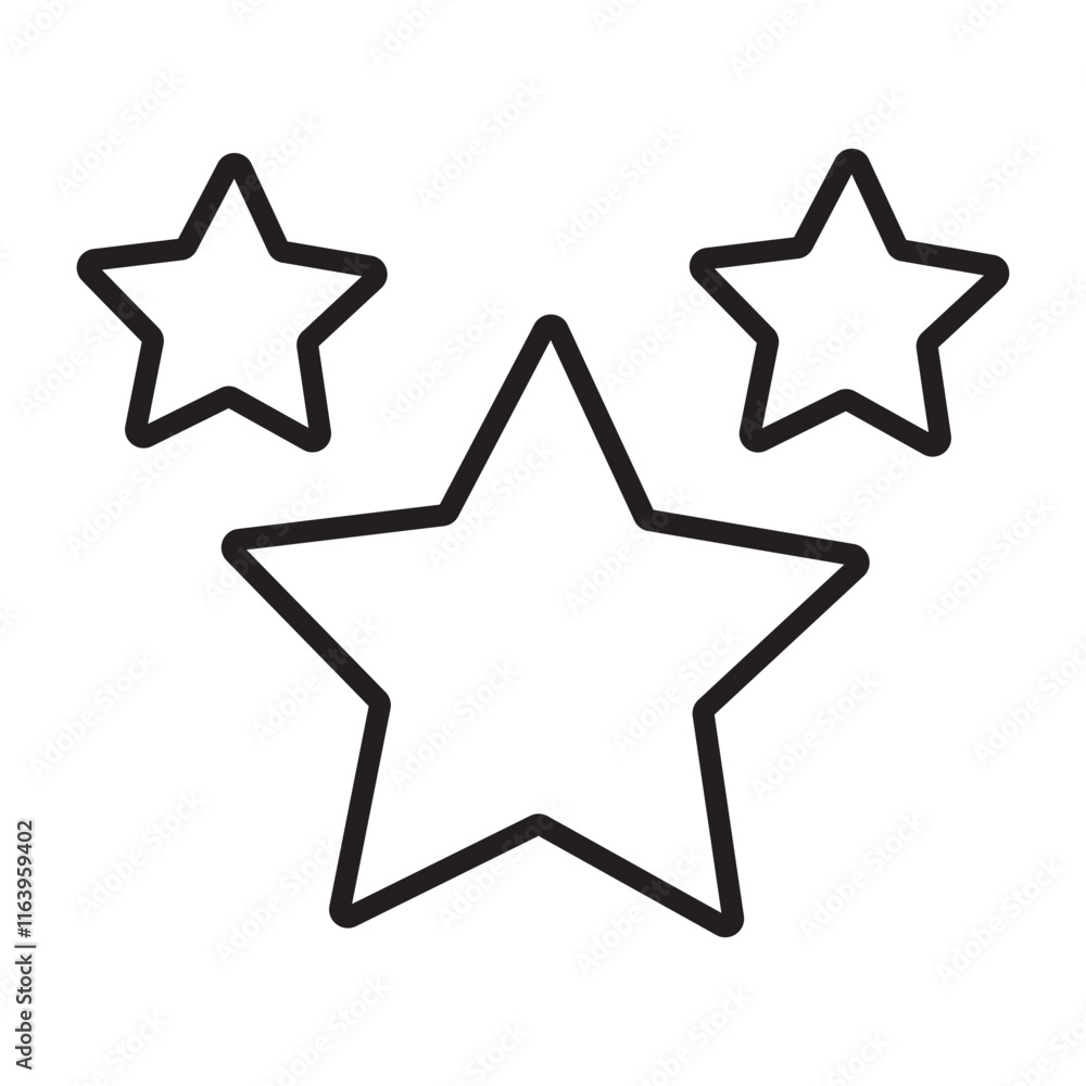 Gold star rating icon set from 0.1 to 5 Gold star rating icon set from 0.1 to 5