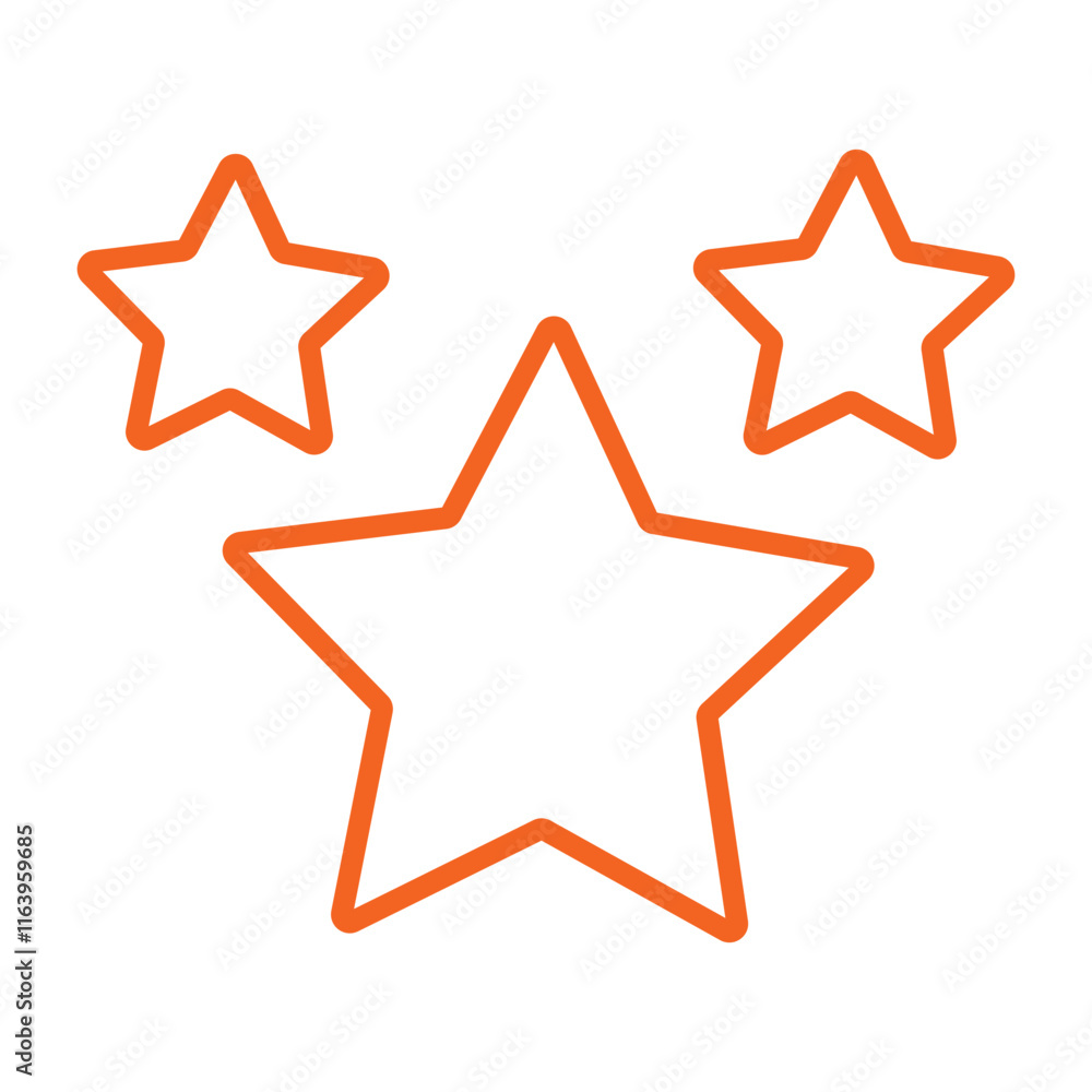 Gold star rating icon set from 0.1 to 5 Gold star rating icon set from 0.1 to 5