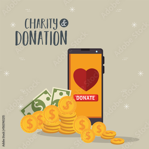 charity donation, Charity donation poster fundraiser poster