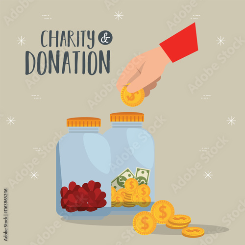 charity donation, Charity donation poster fundraiser poster