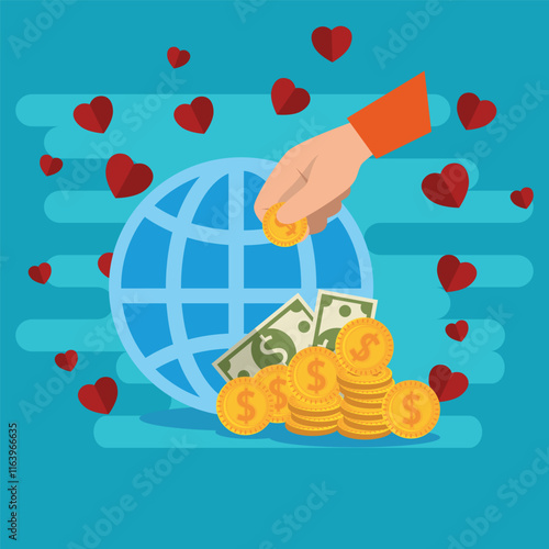 charity donation, Charity donation poster fundraiser poster