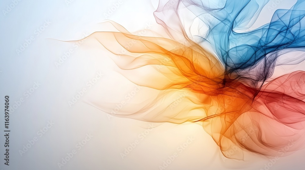 Vibrant Abstract Smoke Patterns Vibrant Abstract Smoke Patterns