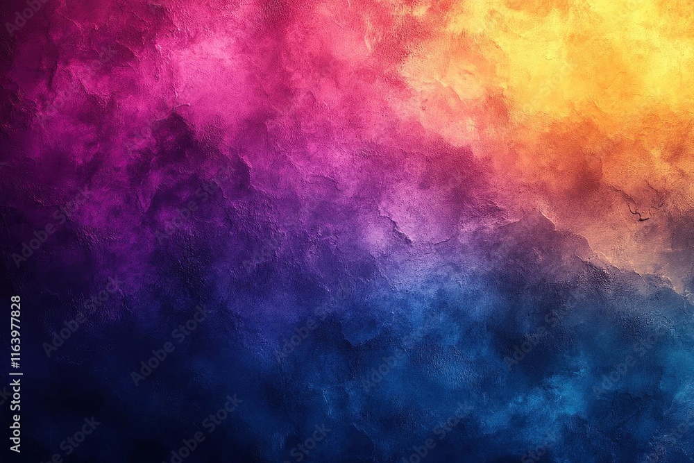 retro grainy color gradient background featuring a harmonious blend of pink, blue, yellow, purple, orange, and red, creating a nostalgic yet vibrant texture perfect for artistic designs retro grainy color gradient background featuring a harmonious blend of pink, blue, yellow, purple, orange, and red, creating a nostalgic yet vibrant texture perfect for artistic designs