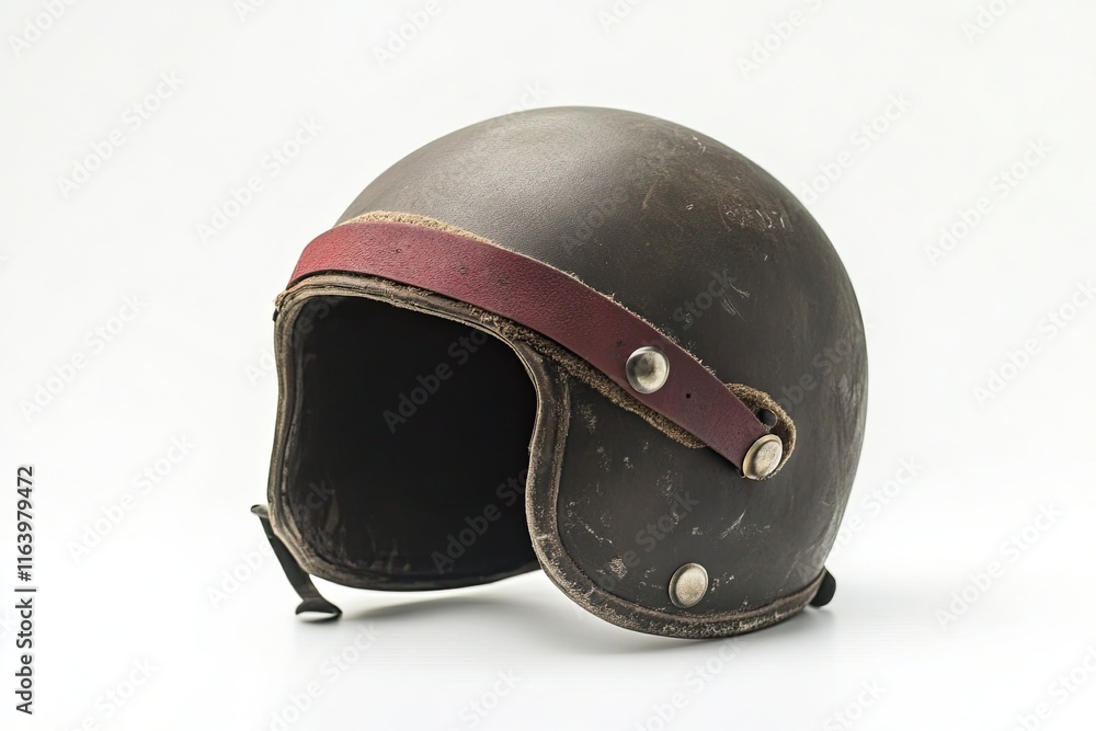 Fototapeta premium Helmet isolated on white background