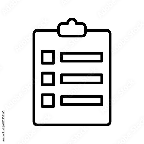 Checklist Vector Icon