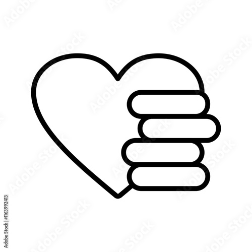 Donor Relations Vector Icon