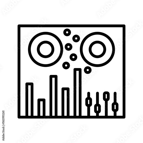DJ Controller Vector Icon
