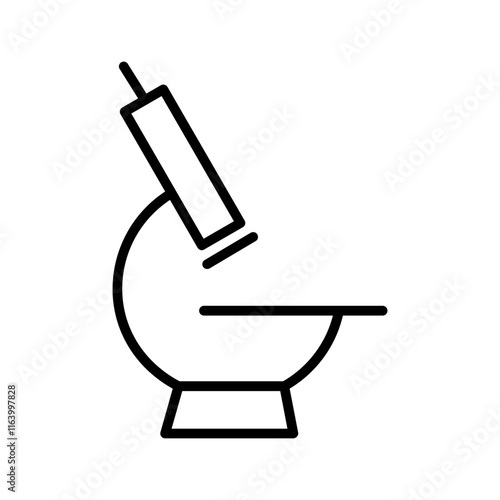 Microscope Slide Vector Icon