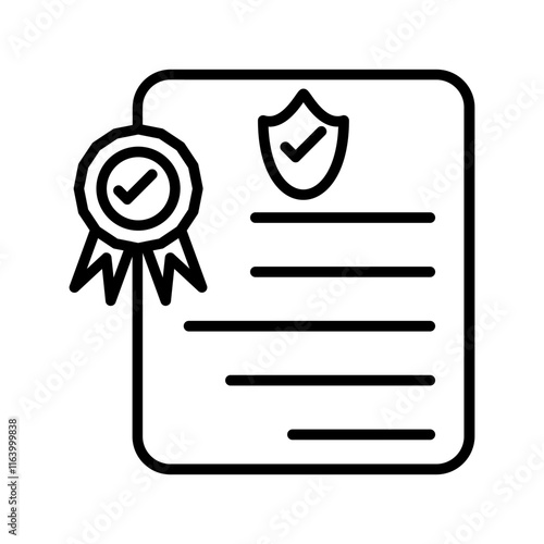 Regulatory Compliance Vector Icon