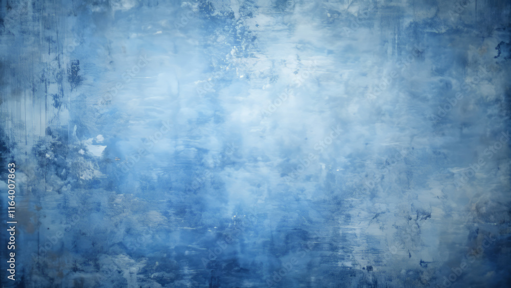 Obraz premium Faded ultramarine haze background texture with soft blue tones