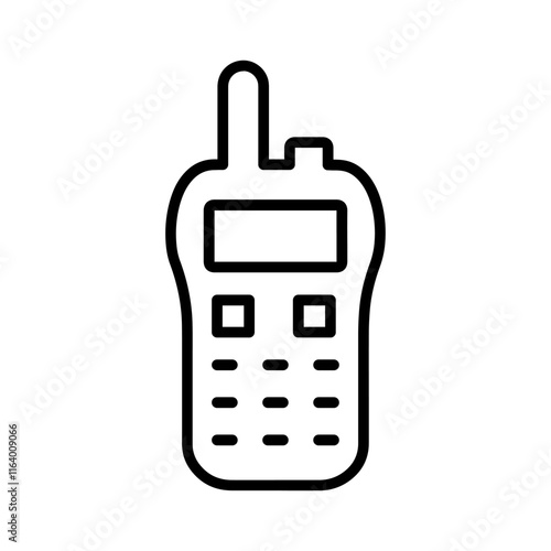 Walkie Talkie Vector Icon