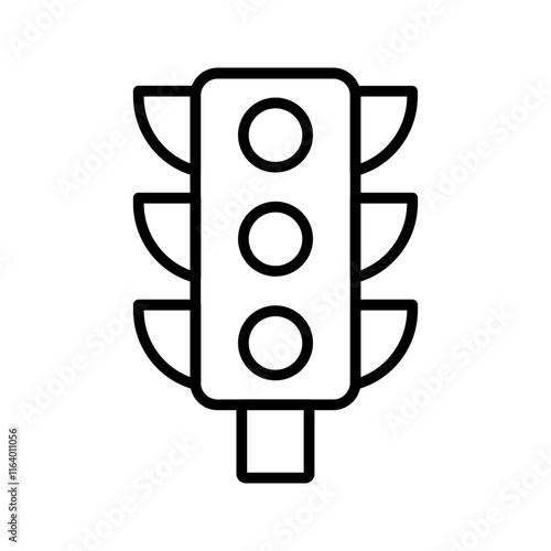 Semaphore Vector Icon