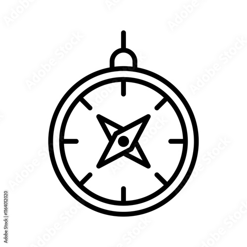 Compass Vector Icon