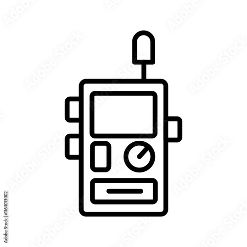 Wireless Intercom Vector Icon