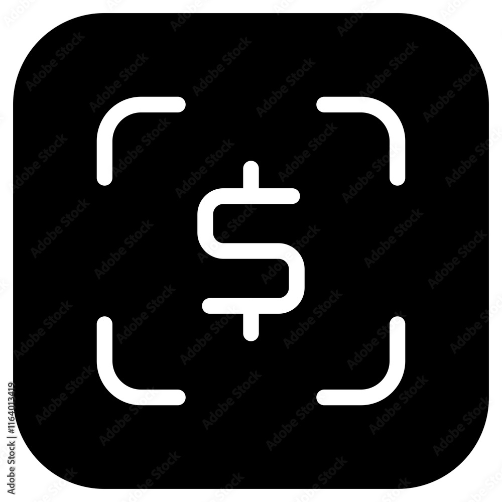 Editable scan to pay, target profit vector icon. Part of a big icon set family. Finance, business, investment, accounting. Perfect for web and app interfaces, presentations, infographics, etc Editable scan to pay, target profit vector icon. Part of a big icon set family. Finance, business, investment, accounting. Perfect for web and app interfaces, presentations, infographics, etc