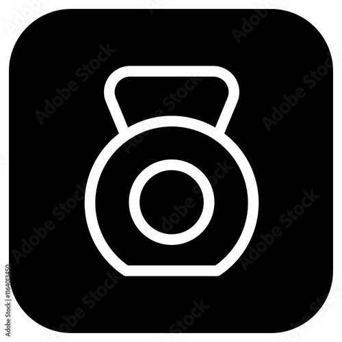 Editable kettlebell vector icon. Part of a big icon set family. Perfect for web and app interfaces, presentations, infographics, etc