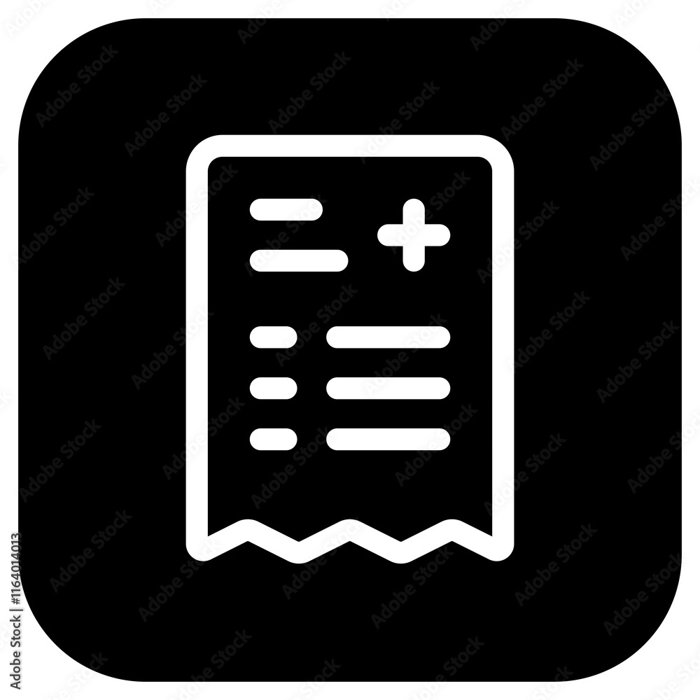 Editable medical prescription vector icon. Part of a big icon set family. Perfect for web and app interfaces, presentations, infographics, etc Editable medical prescription vector icon. Part of a big icon set family. Perfect for web and app interfaces, presentations, infographics, etc