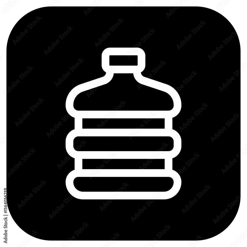 Editable water gallon vector icon. Part of a big icon set family. Perfect for web and app interfaces, presentations, infographics, etc Editable water gallon vector icon. Part of a big icon set family. Perfect for web and app interfaces, presentations, infographics, etc