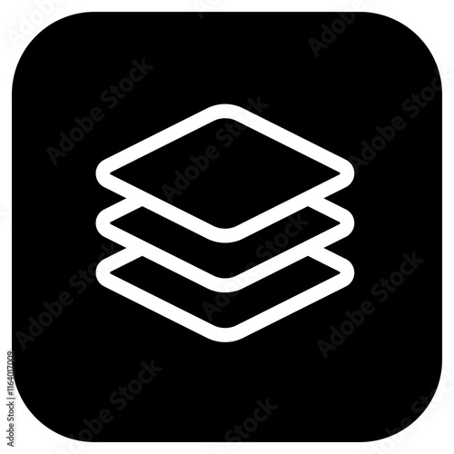 Editable layers vector icon. Part of a big icon set family. Perfect for web and app interfaces, presentations, infographics, etc