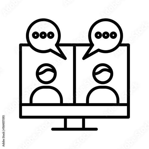Telepresence Vector Icon