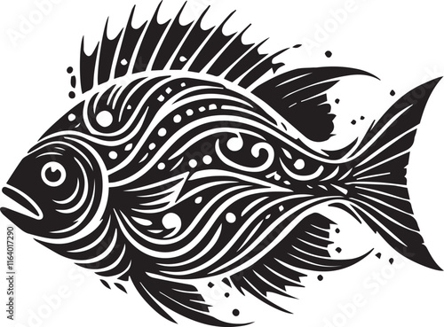 fish vector silhouette