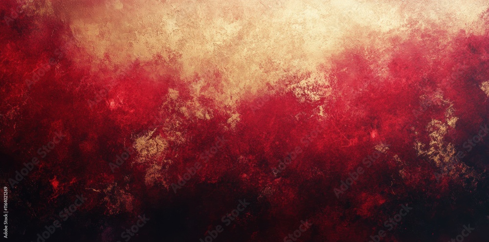 Obraz premium Abstract gradient with deep red and warm tones, evoking emotion and depth.