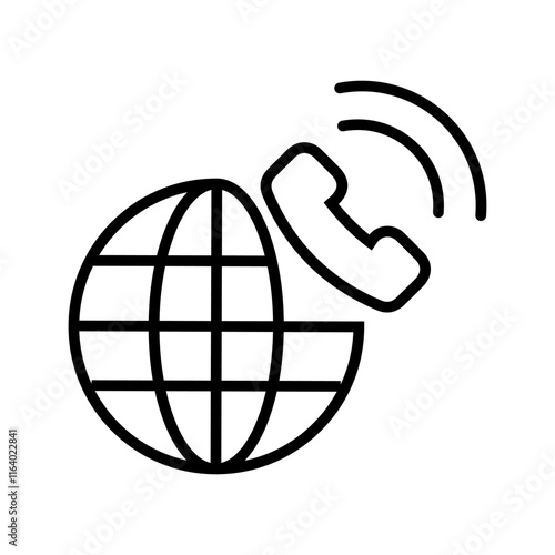 Voice over IP Vector Icon