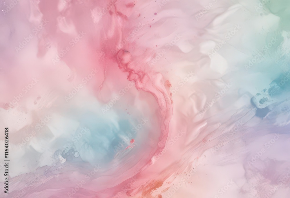 Soft watercolor texture over abstract background, abstract art, background, dreamy Soft watercolor texture over abstract background, abstract art, background, dreamy