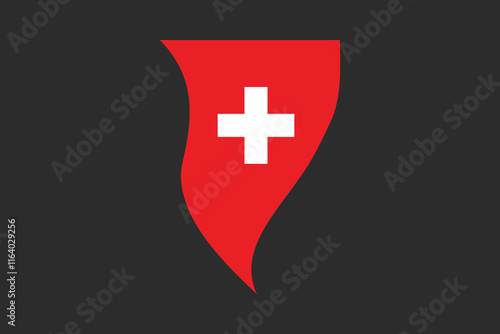 Free Download Switzerland flag, The flag of Switzerland, Flag of Switzerland national country symbol illustration Vector, Rectangle Switzerland flag illustration, Flat vector illustration
 - GFXLoad