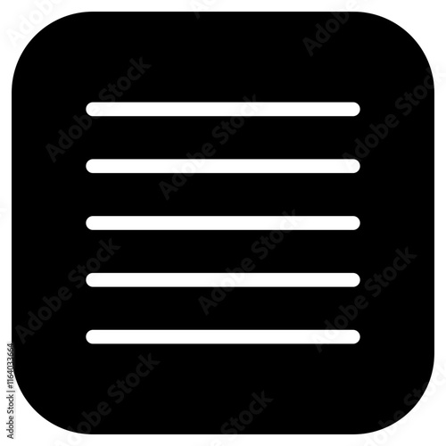Editable paragraph justified alignments vector icon. Part of a big icon set family. Perfect for web and app interfaces, presentations, infographics, etc